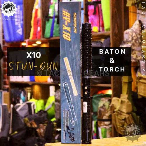 X10 Stun-Gun & Baton & Torch